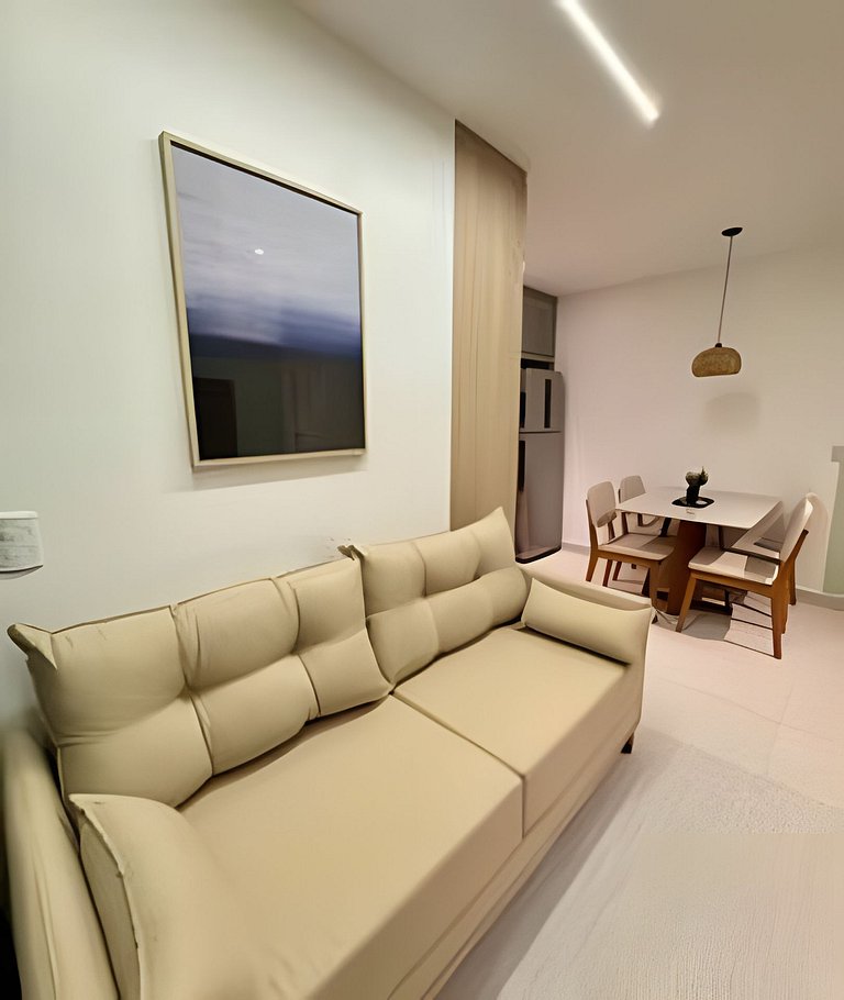 Apartamento Novo e Decorado com Vista Incrível