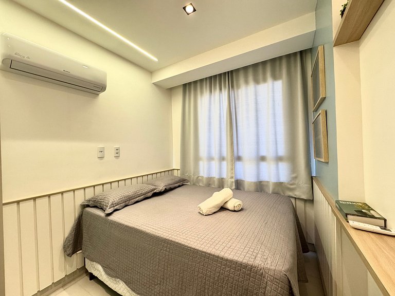 Apartamento Novo e Decorado com Vista Incrível