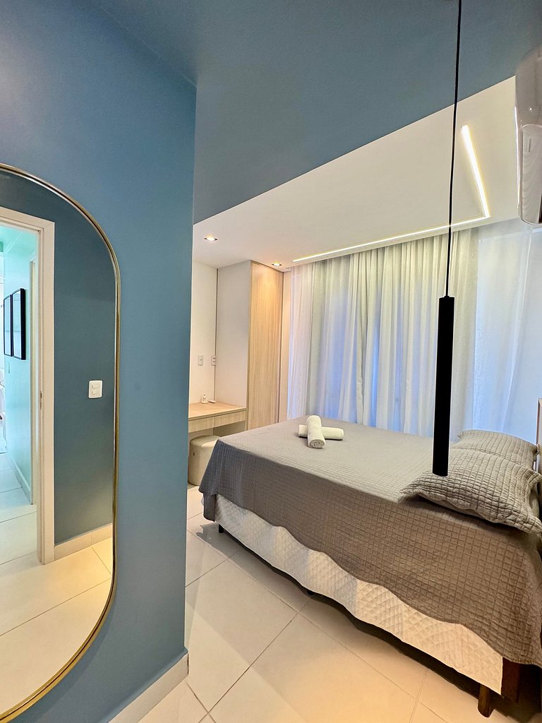 Apartamento Novo e Decorado com Vista Incrível