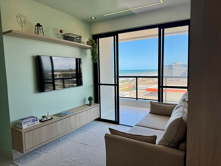 Apartamento Novo e Decorado com Vista Incrível