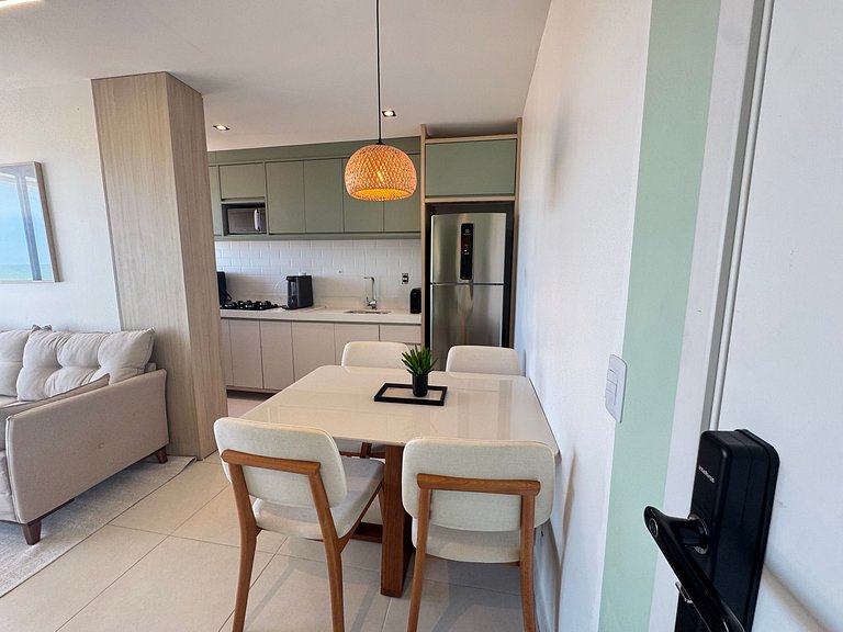 Apartamento Novo e Decorado com Vista Incrível