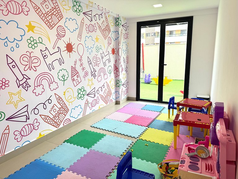 Apartamento Novo e Decorado com Vista Incrível