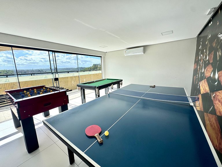Apartamento com Área de Lazer na Cobertura