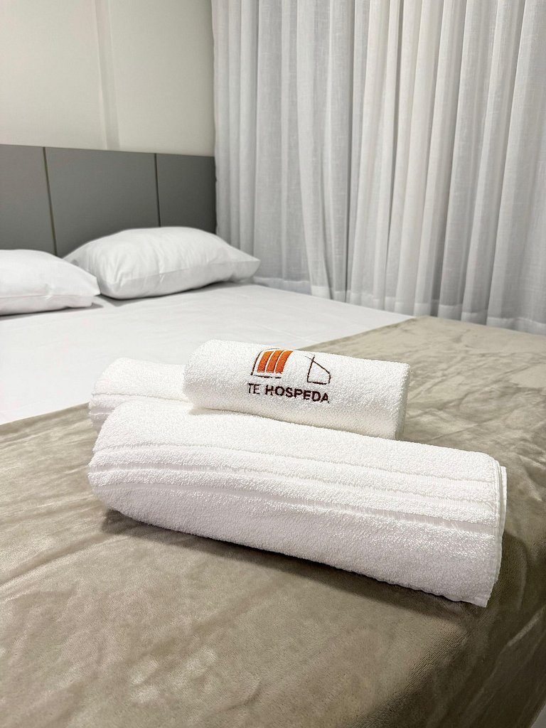 Apartamento Decorado Incrível Vista Mar