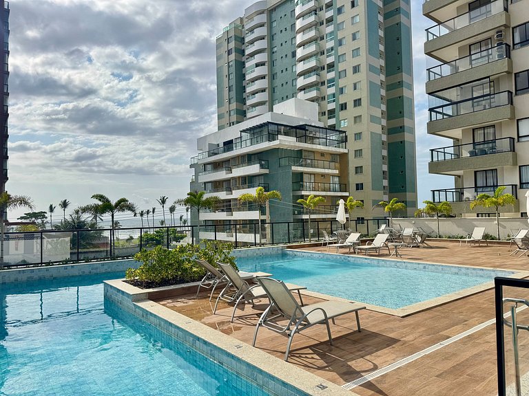 Apartamento Decorado Incrível Vista Mar