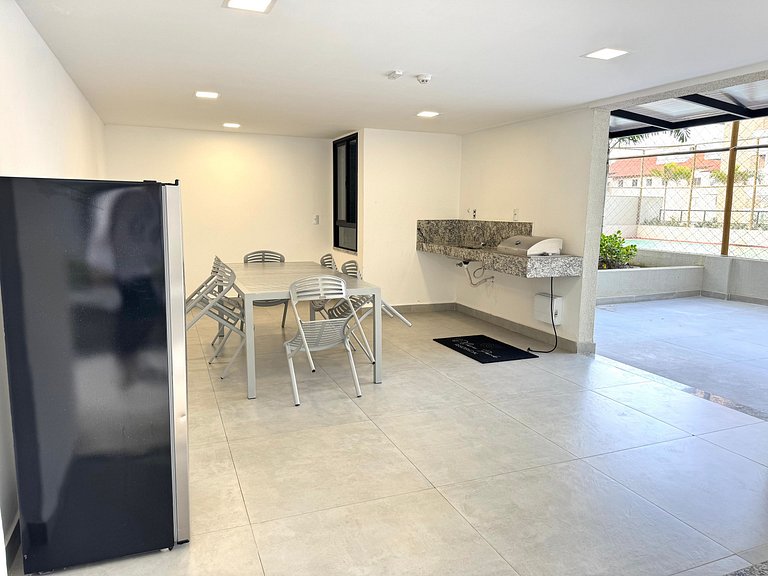 Apartamento Decorado Incrível Vista Mar