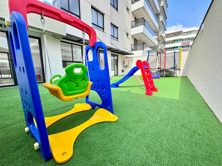 Apartamento Decorado Incrível Vista Mar