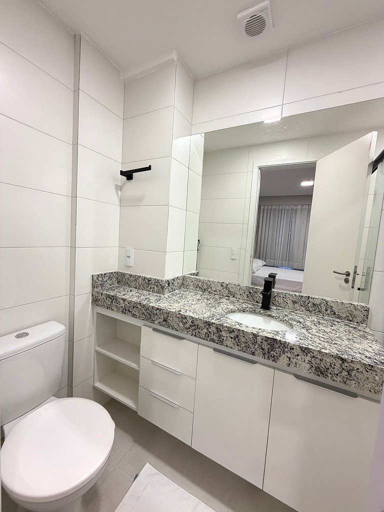 Apartamento Decorado Incrível Vista Mar