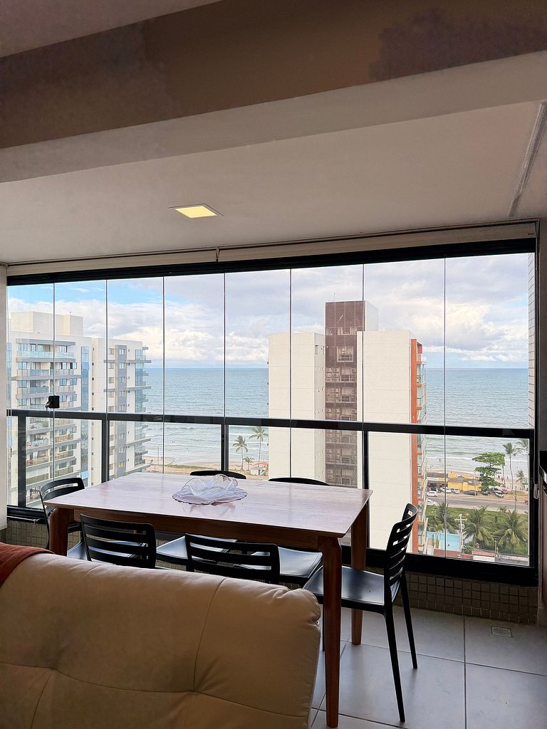 Apartamento Decorado Incrível Vista Mar