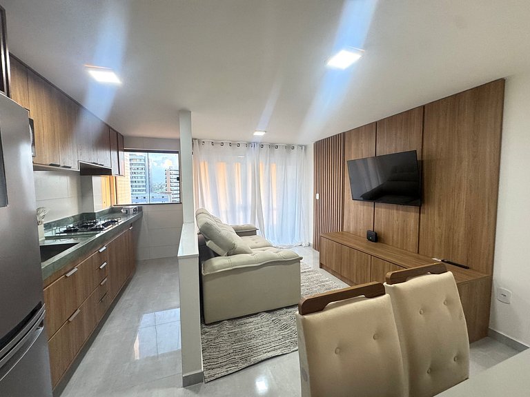 Apartamento Novo com Área de Lazer na Cobertura
