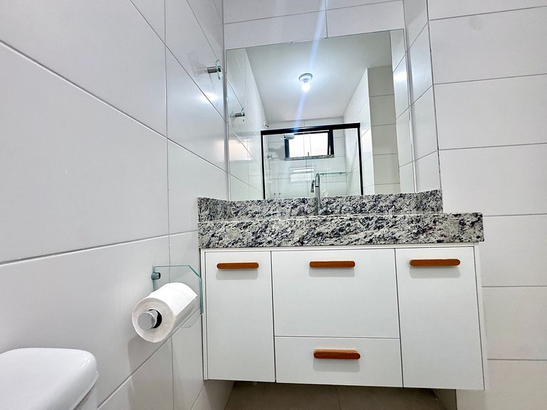 Apartamento Novo e Decorado - Vista Mar