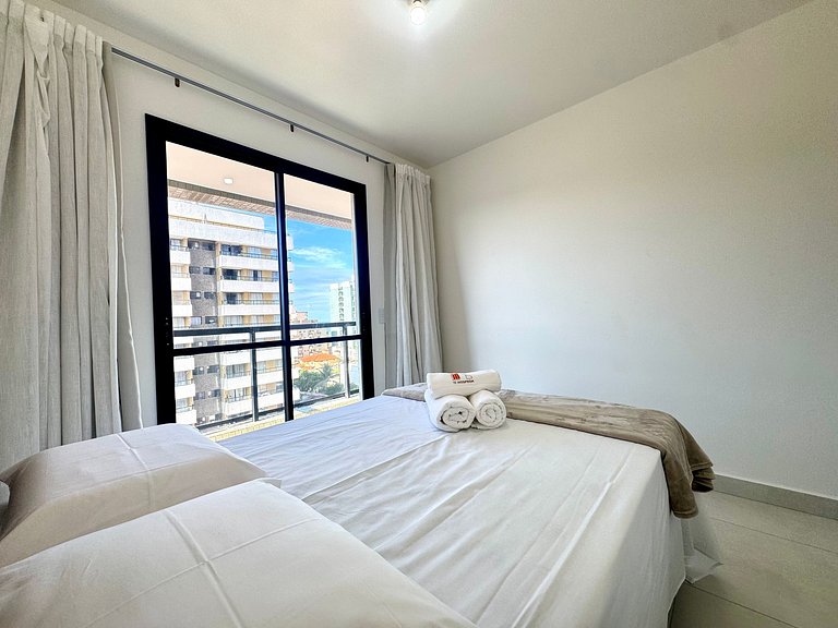 Apartamento Novo e Decorado - Vista Mar