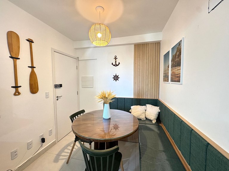 Apartamento Novo e Decorado - Vista Mar