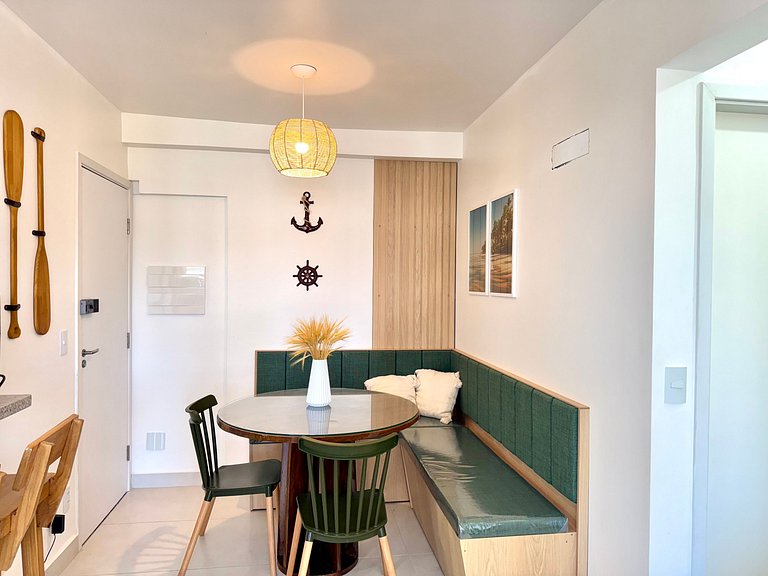 Apartamento Novo e Decorado - Vista Mar