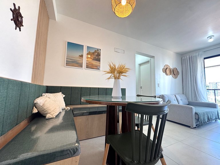 Apartamento Novo e Decorado - Vista Mar