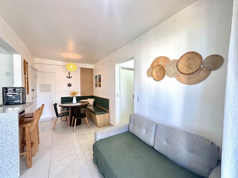 Apartamento Novo e Decorado - Vista Mar