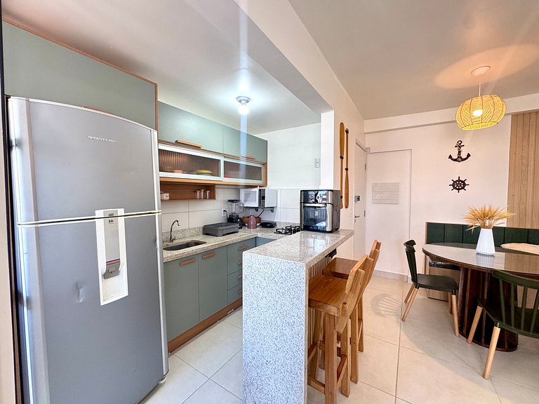 Apartamento Novo e Decorado - Vista Mar