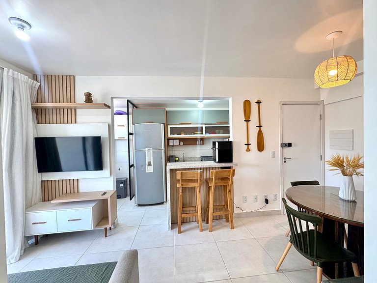 Apartamento Novo e Decorado - Vista Mar