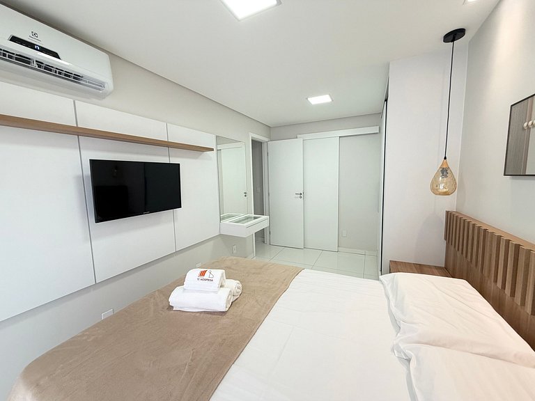 Apartamento Novo e Decorado com Vista Mar