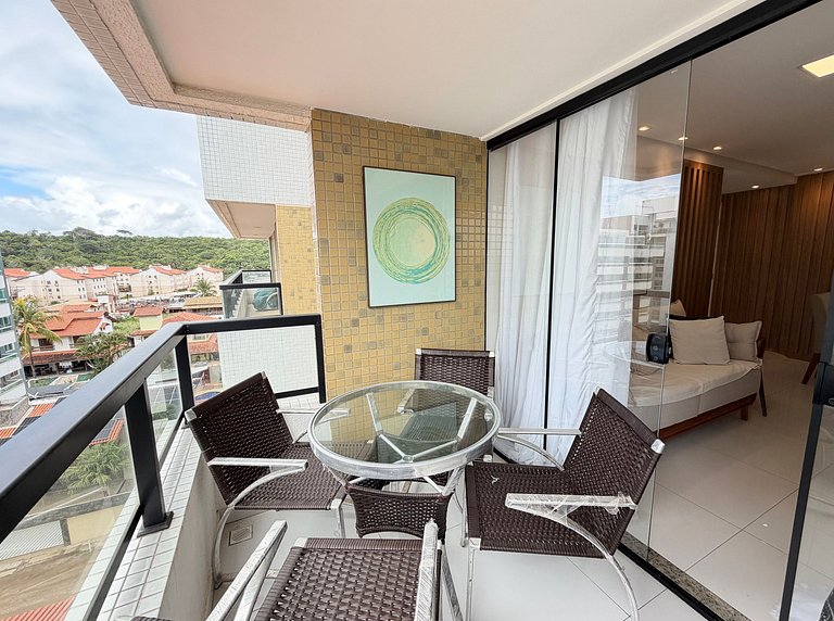 Apartamento Novo e Decorado com Vista Mar