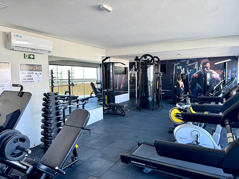 Apartamento Novo e Decorado com Vista Mar