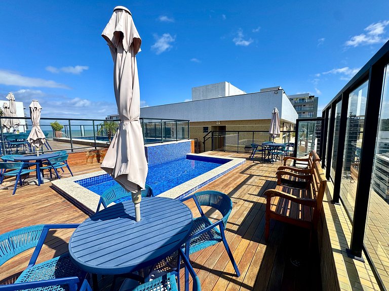 Apartamento Novo e Decorado com Vista Mar