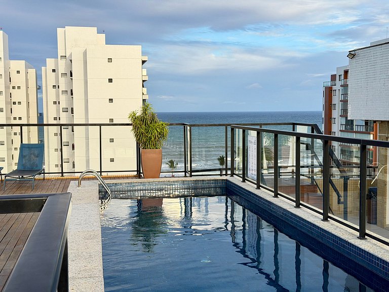 Apartamento Novo e Decorado com Vista Mar